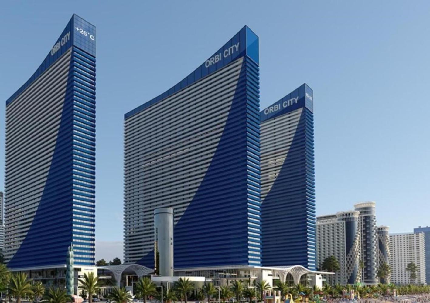 Orbi Twin Towers Aparthotel With Sea View Батуми Экстерьер фото